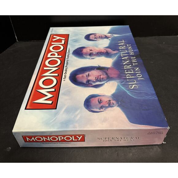 Monopoly Super Natural Join The Hunt Collectors Edition Complete Board Game 2015 - Picture 9 of 12